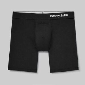 NWT {Tommy John} Cool Cotton Mid-Length Boxer Brief 6" Large